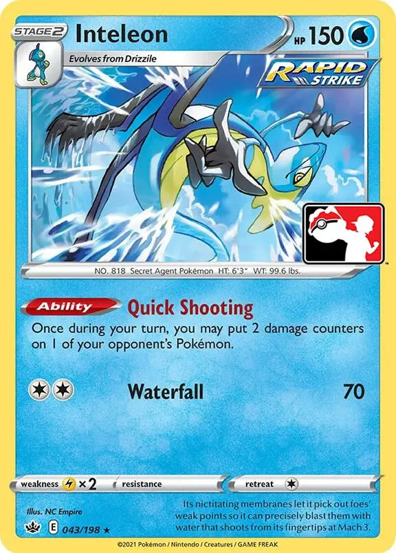 Inteleon card front