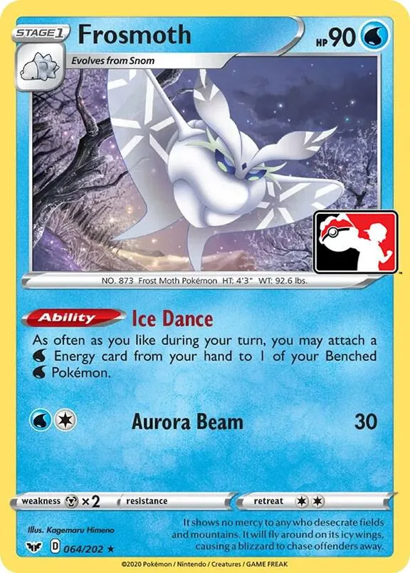 Frosmoth card front