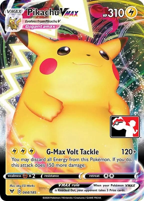 Pikachu VMAX card front