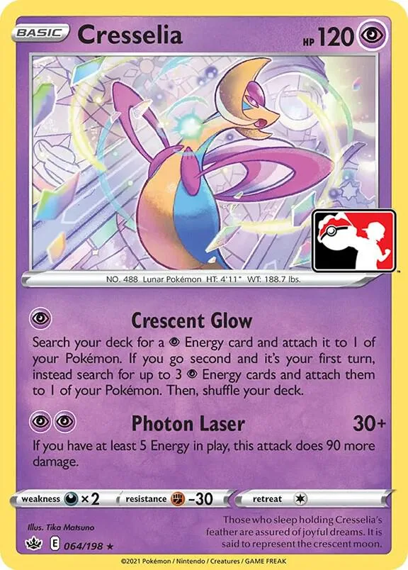 Cresselia card front