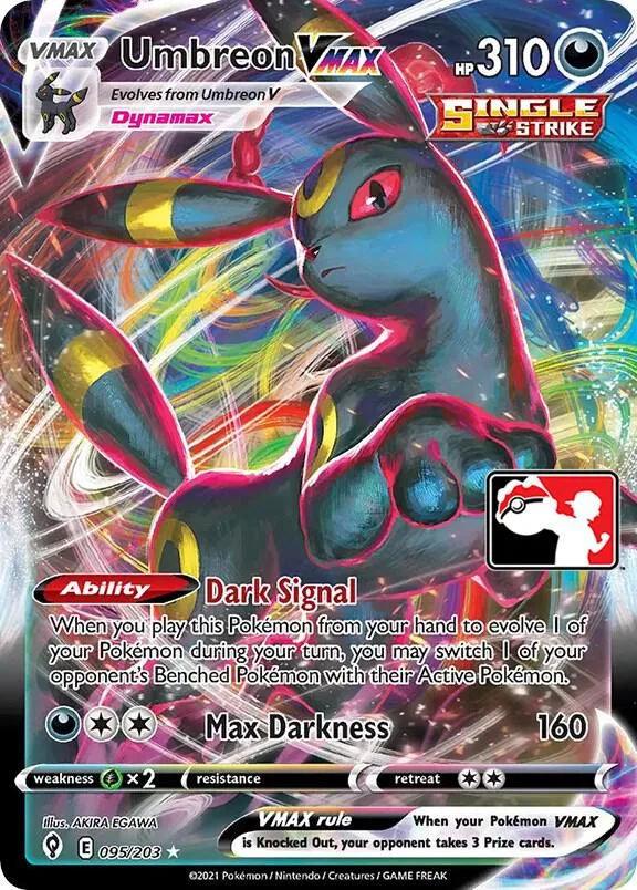 Umbreon VMAX Holofoil card