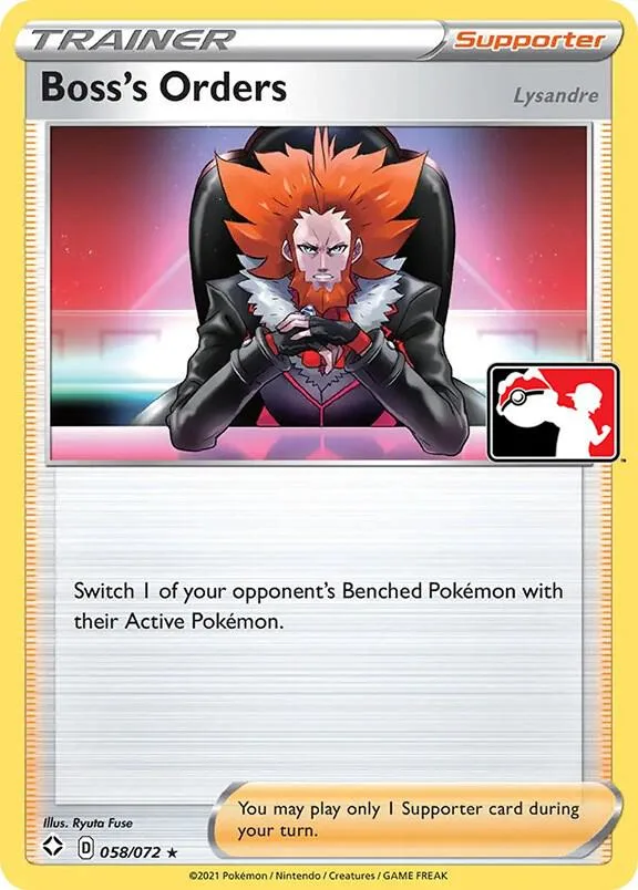 Boss's Orders [Lysandre] card front