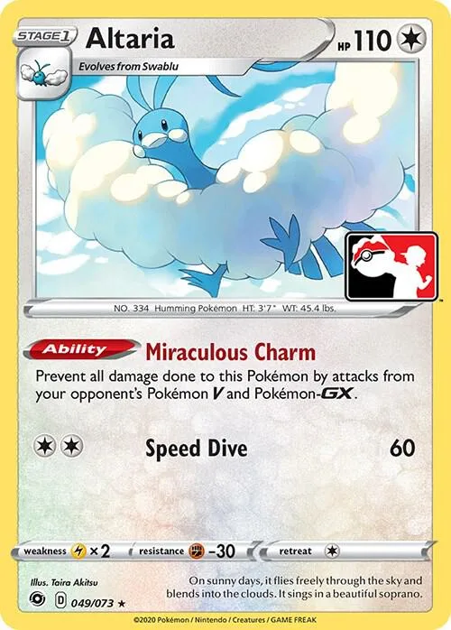 Altaria card front