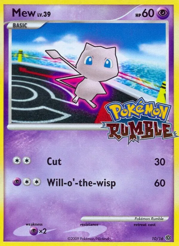 Mew card front