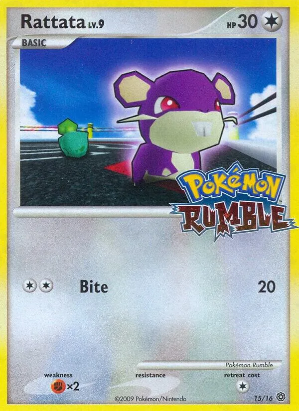 Rattata card front