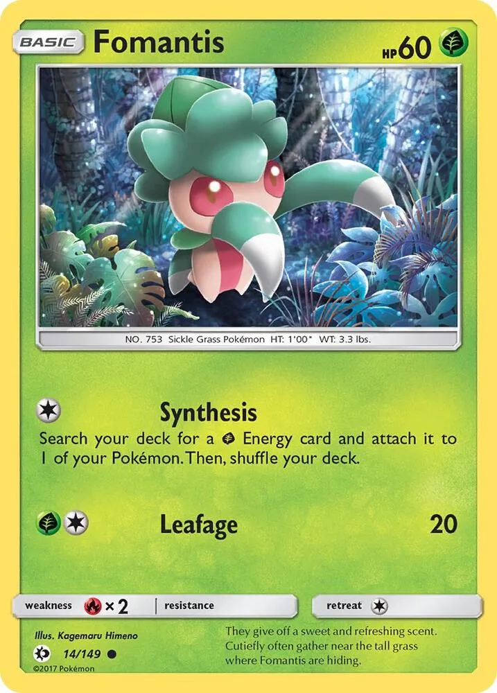 Fomantis card front