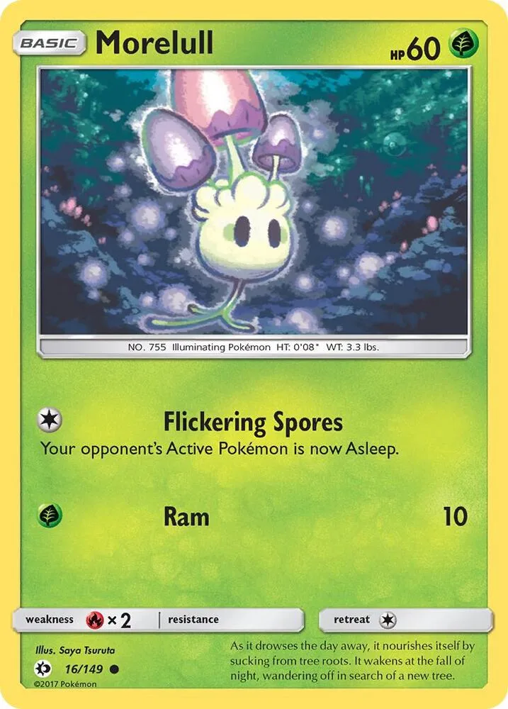 Morelull card front