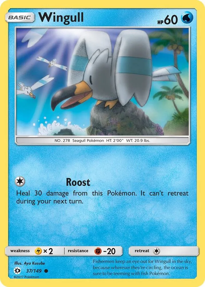 Wingull card front