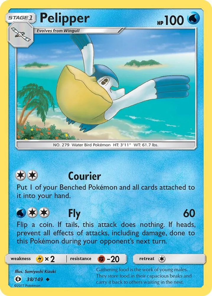 Pelipper card front