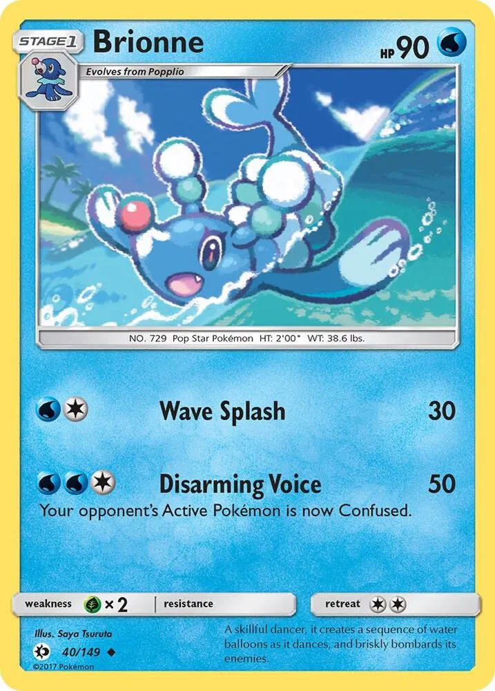 Brionne card front