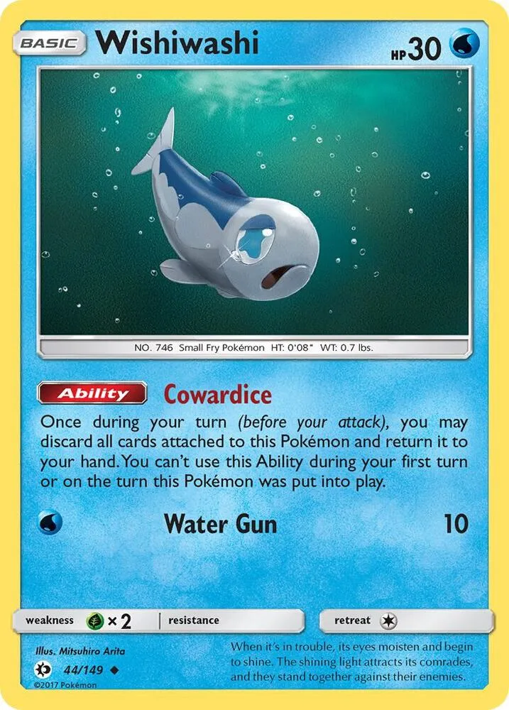Wishiwashi card front