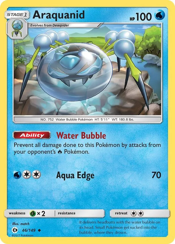 Araquanid card front
