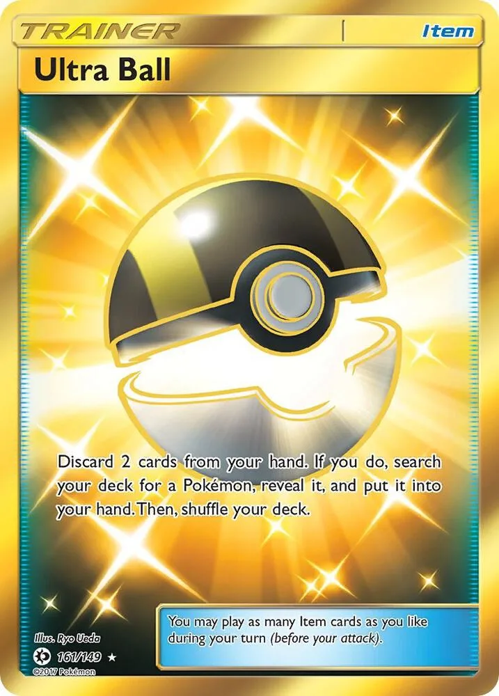 Ultra Ball (Secret) Holofoil card
