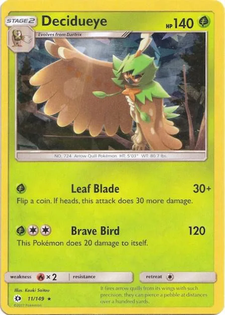 Decidueye (Cracked Ice Holo) thumbnail