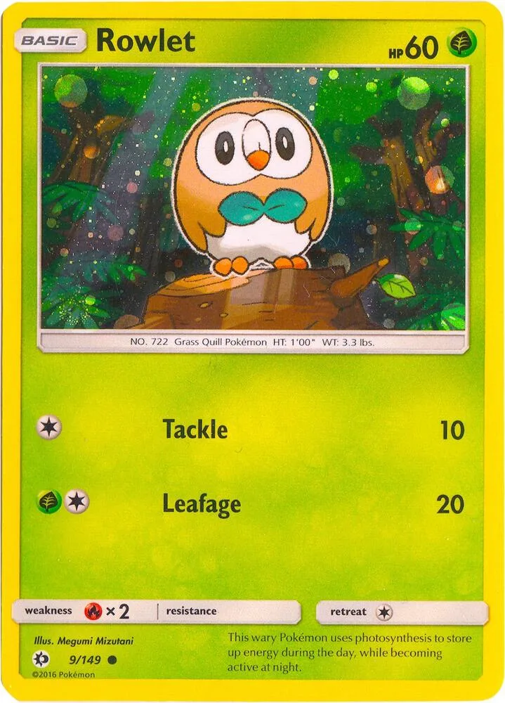 Rowlet (Cosmos Holo) thumbnail