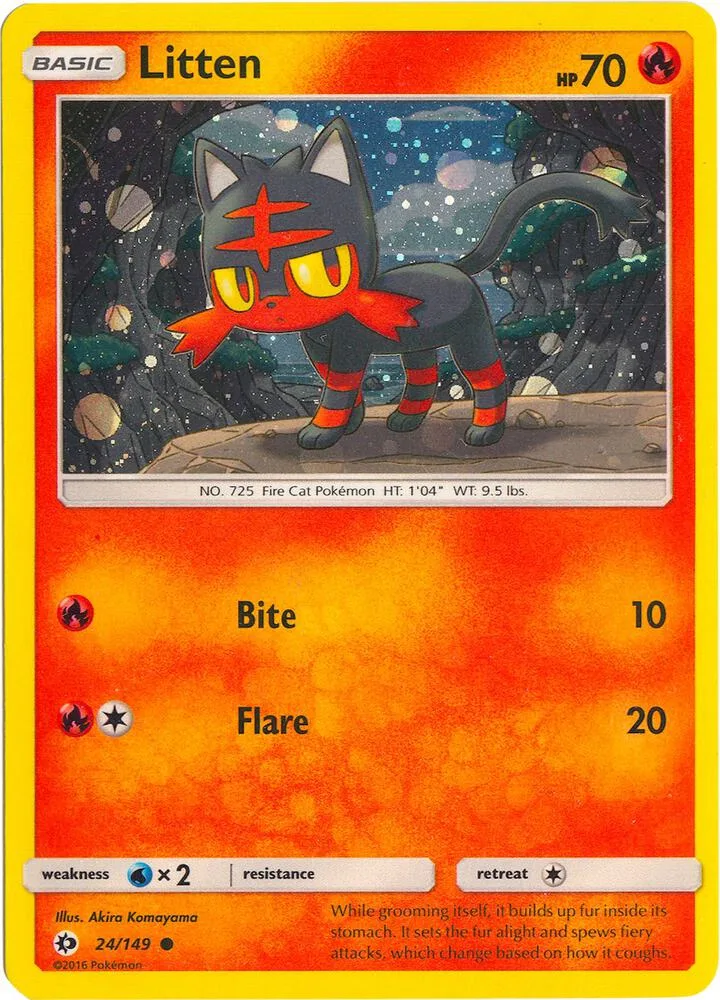Litten (Cosmos Holo) thumbnail