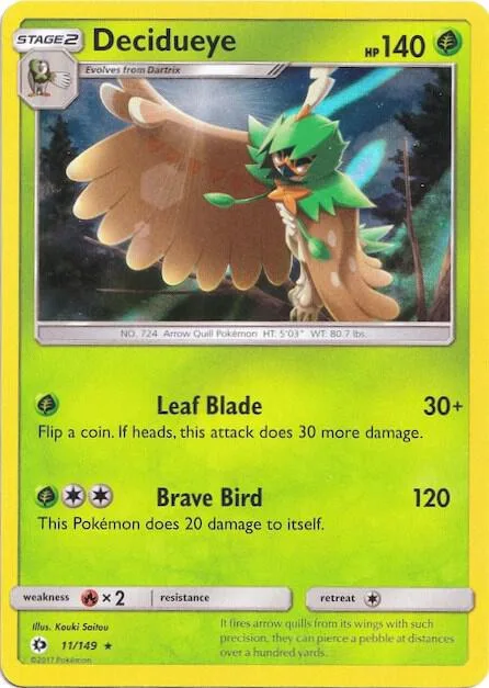 Decidueye (Water Web Holo) thumbnail