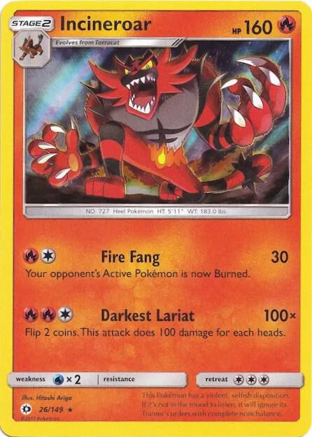 Incineroar (Water Web Holo) thumbnail