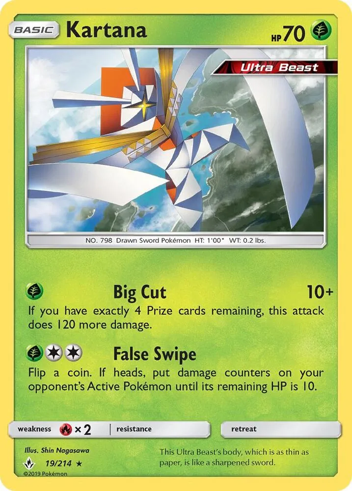 Kartana card front