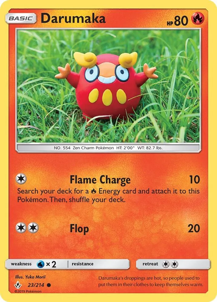 Darumaka card front