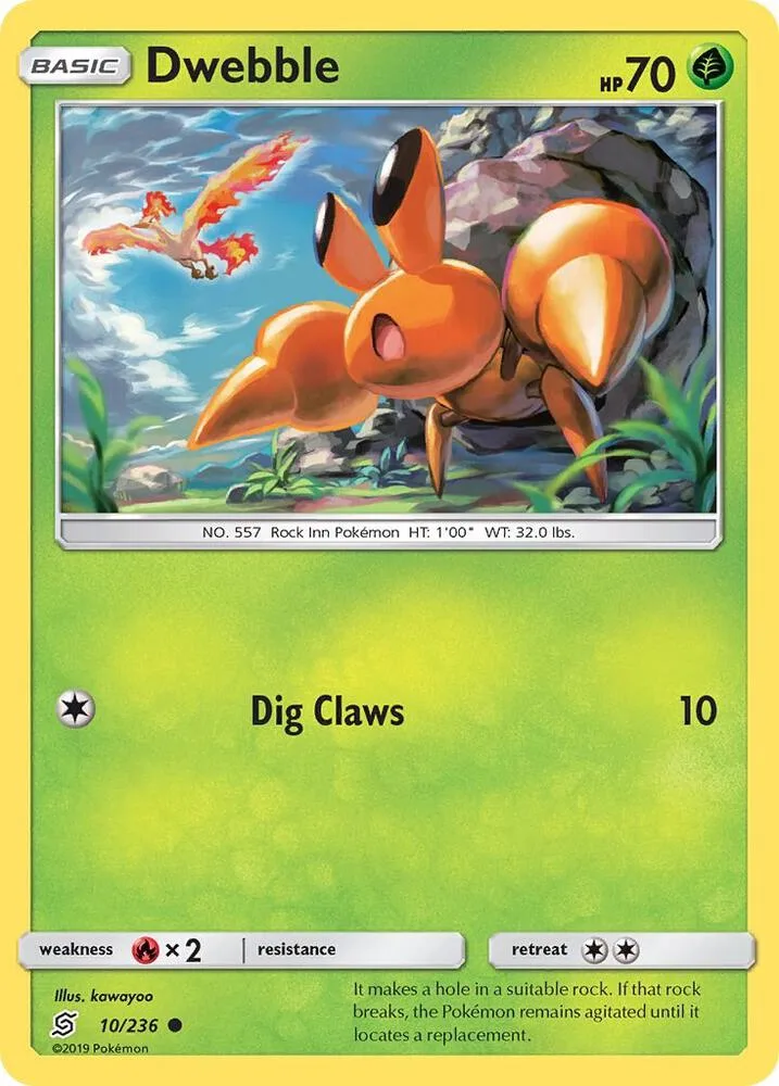Dwebble card front