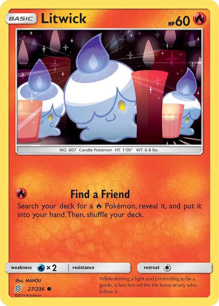 Litwick card front