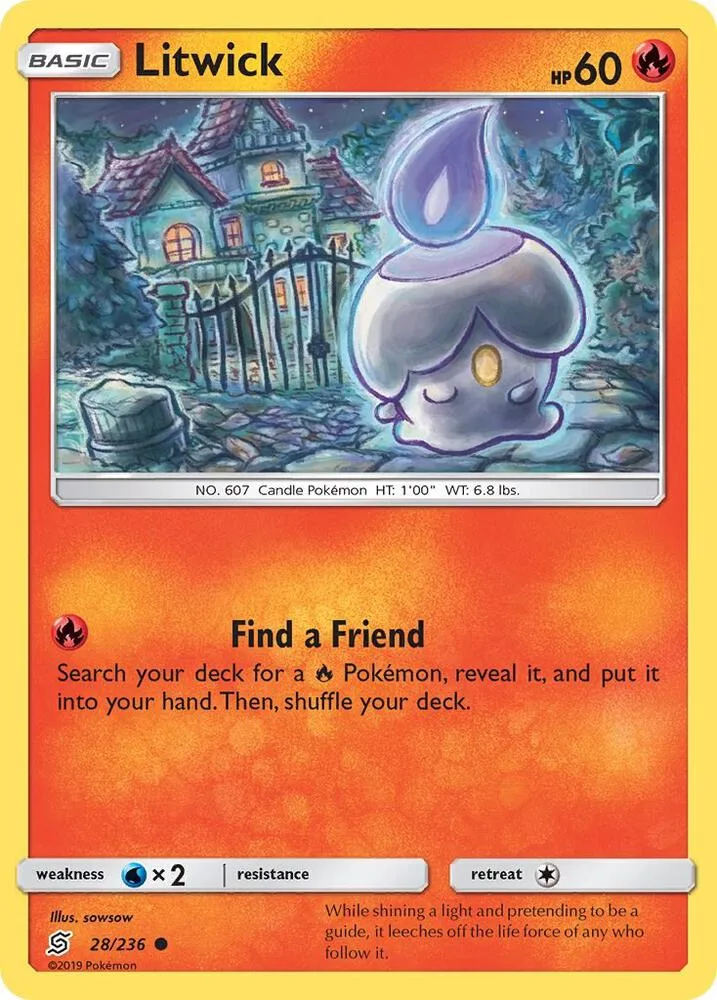 Litwick card front