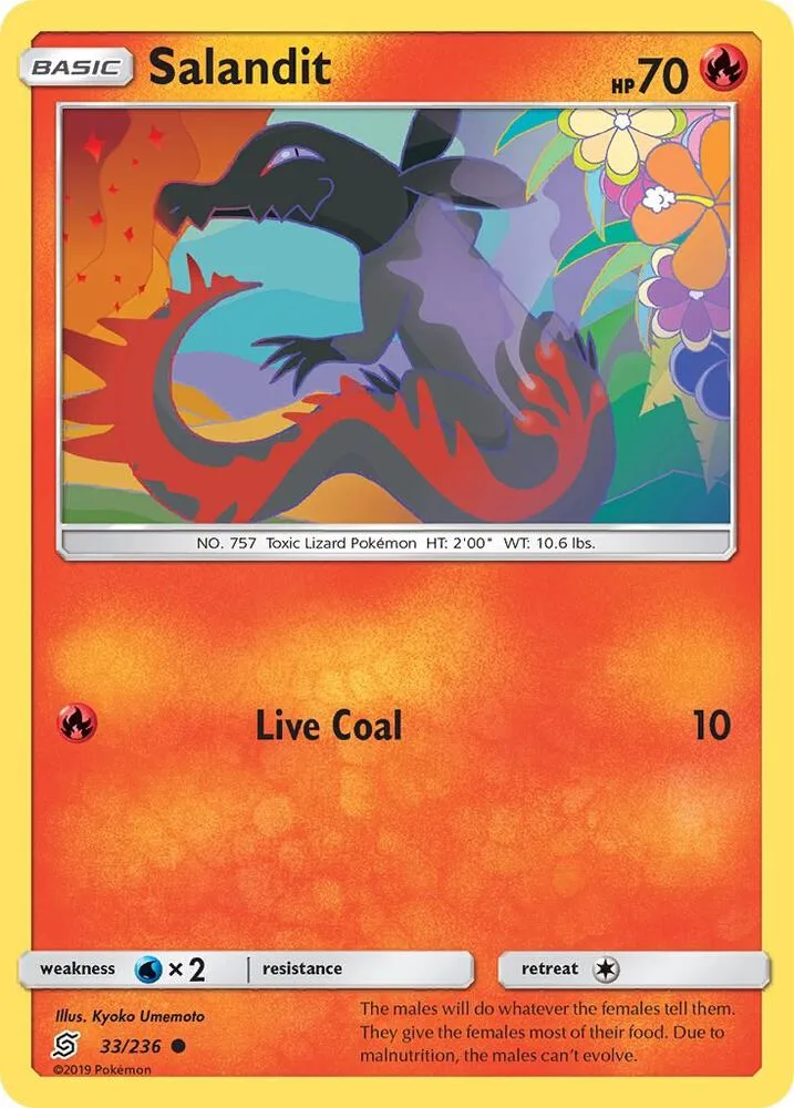 Salandit card front