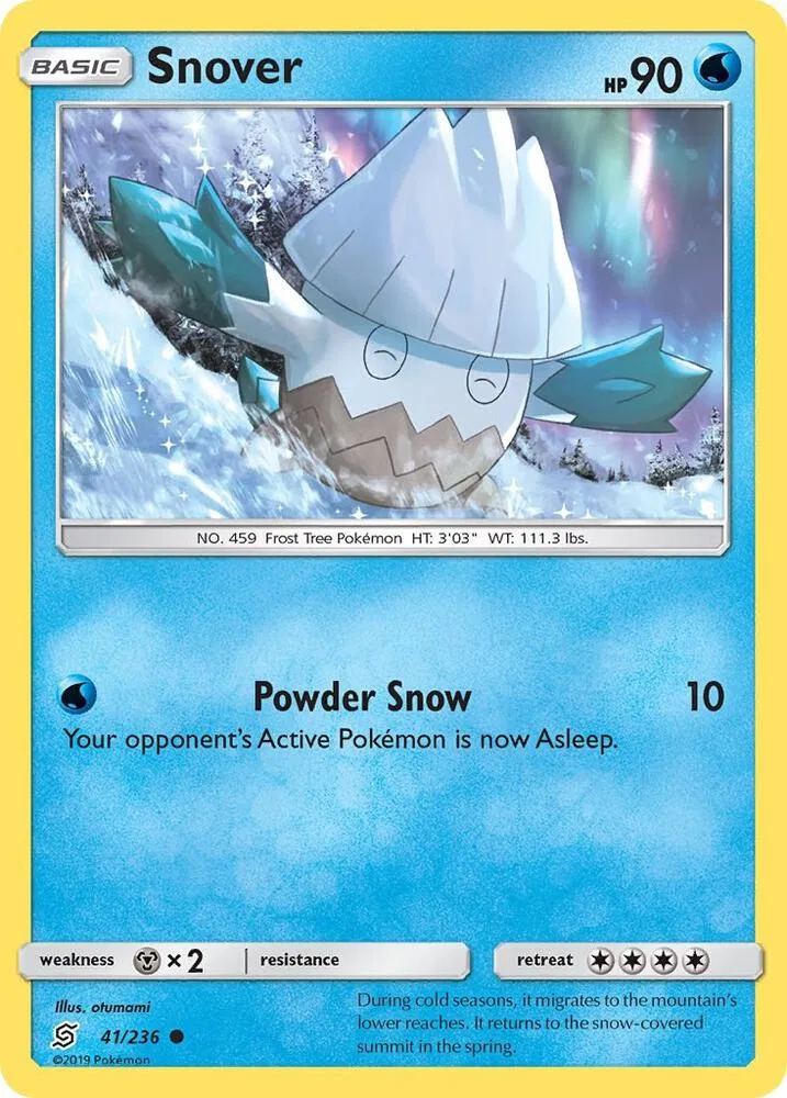 Snover card front