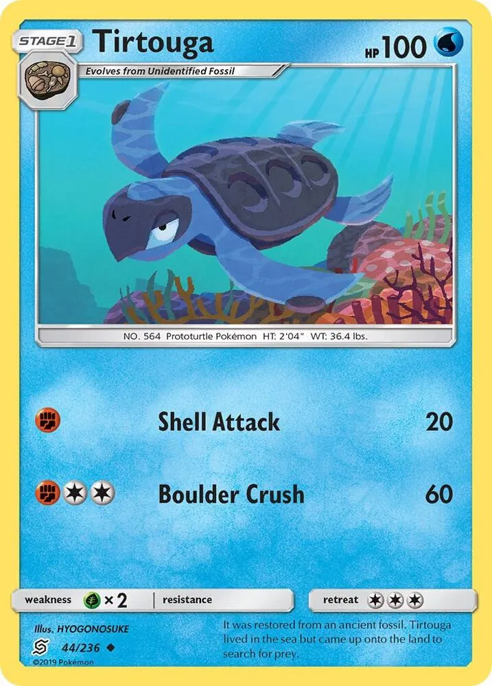 Tirtouga card front