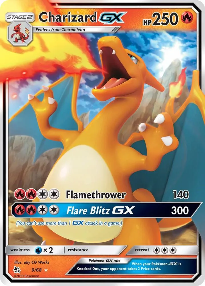 Charizard GX card front