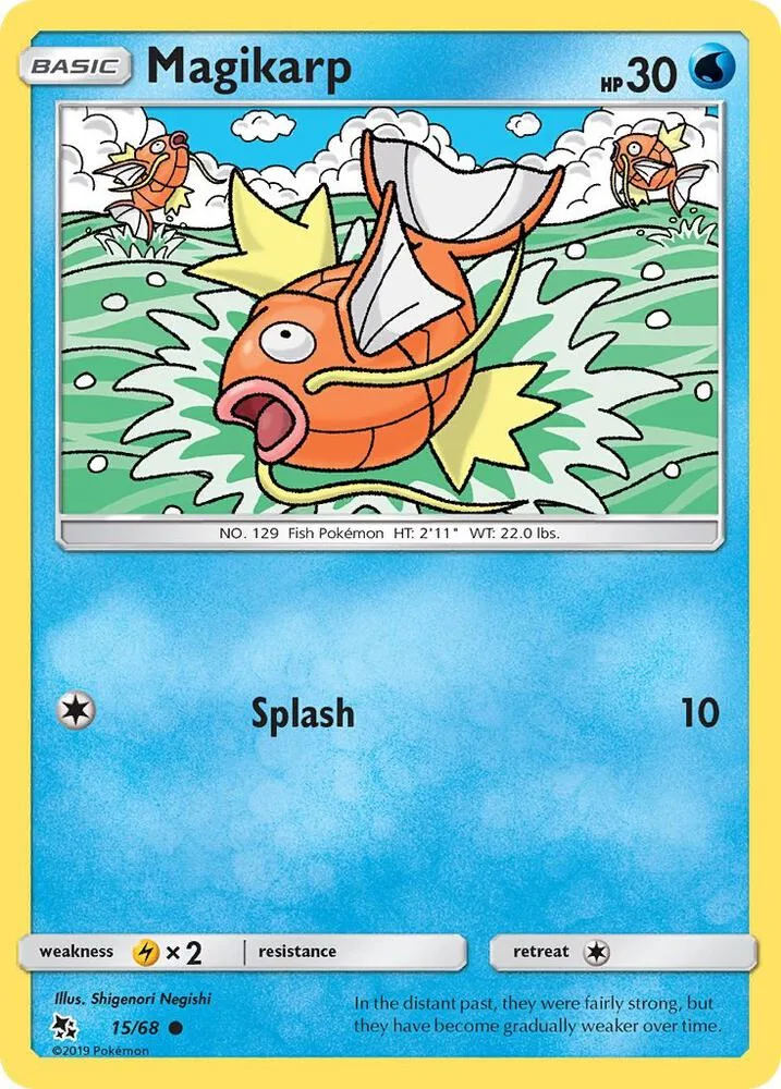 Magikarp card front