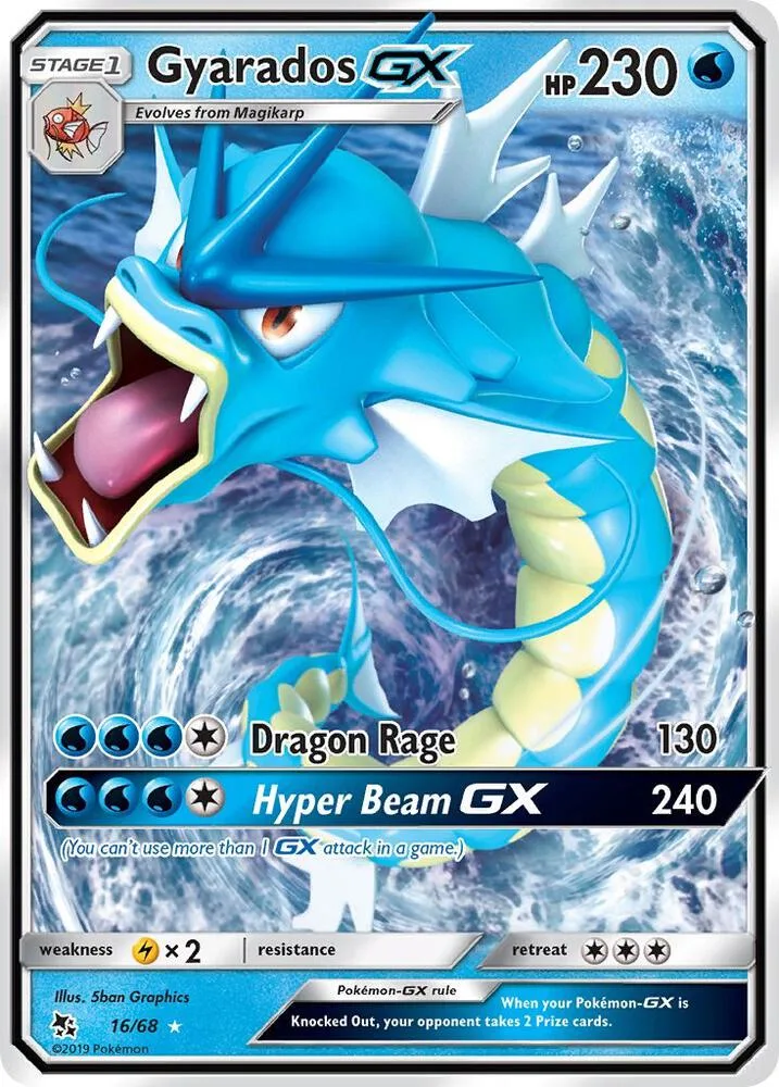 Gyarados GX card front