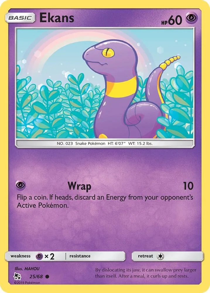 Ekans card front