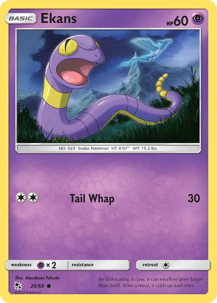 Ekans card front