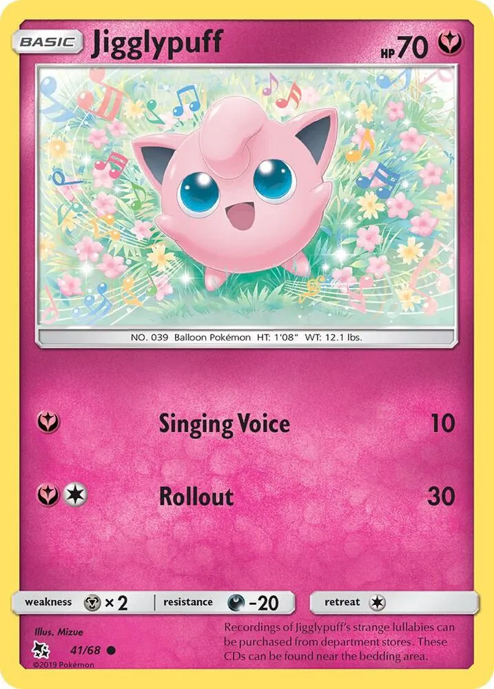 Jigglypuff card front