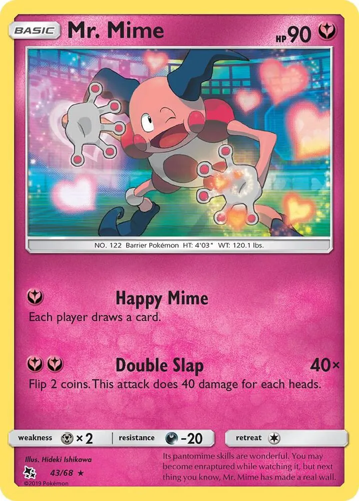 Mr. Mime card front