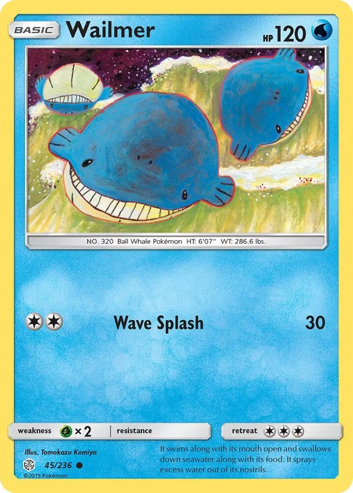 Wailmer card front