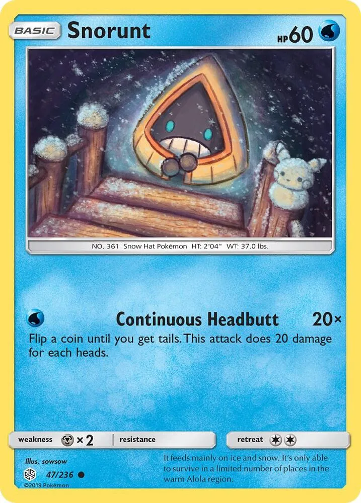 Snorunt card front