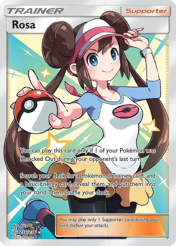 Rosa (Full Art) Holofoil card
