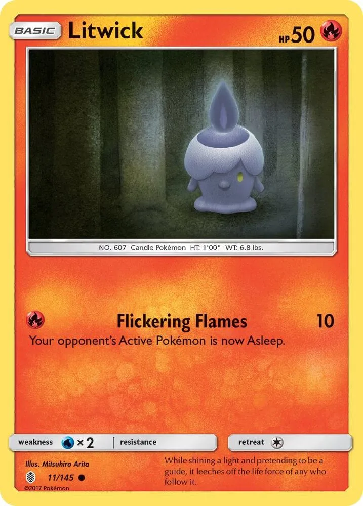 Litwick card front