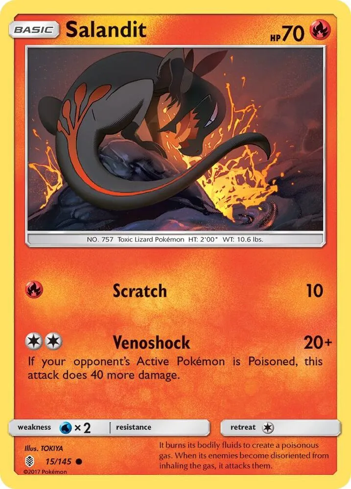Salandit card front