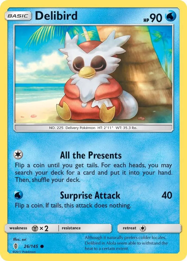 Delibird card front