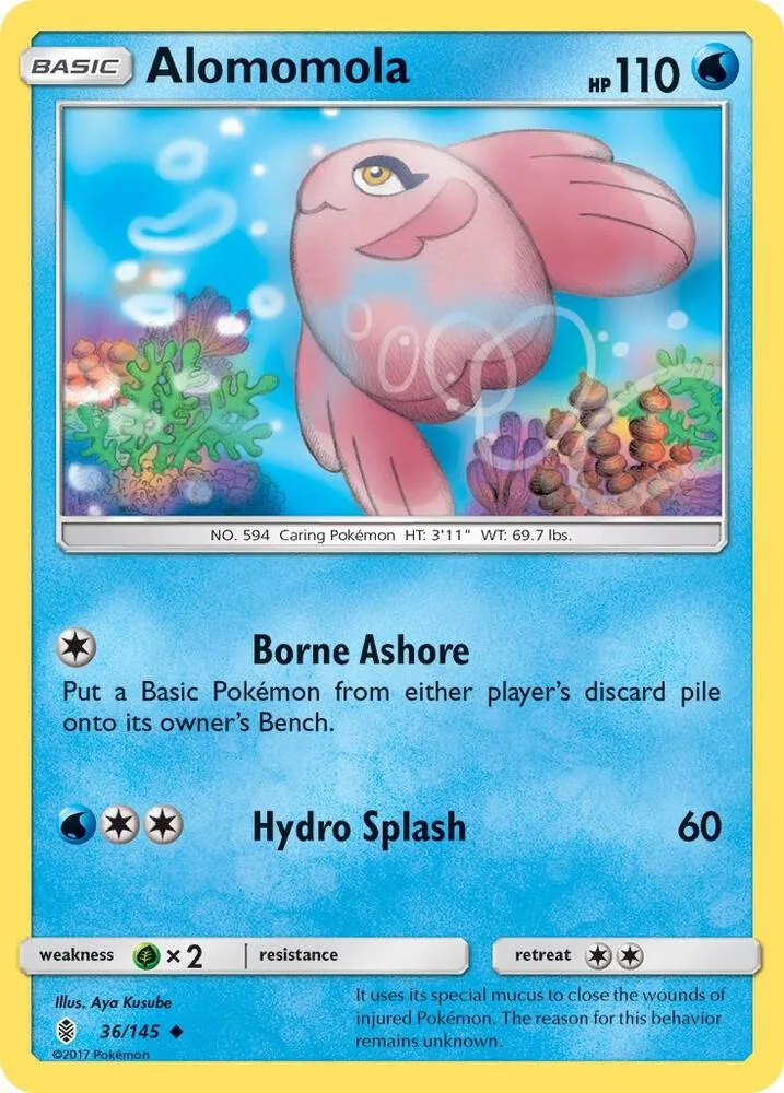 Alomomola card front