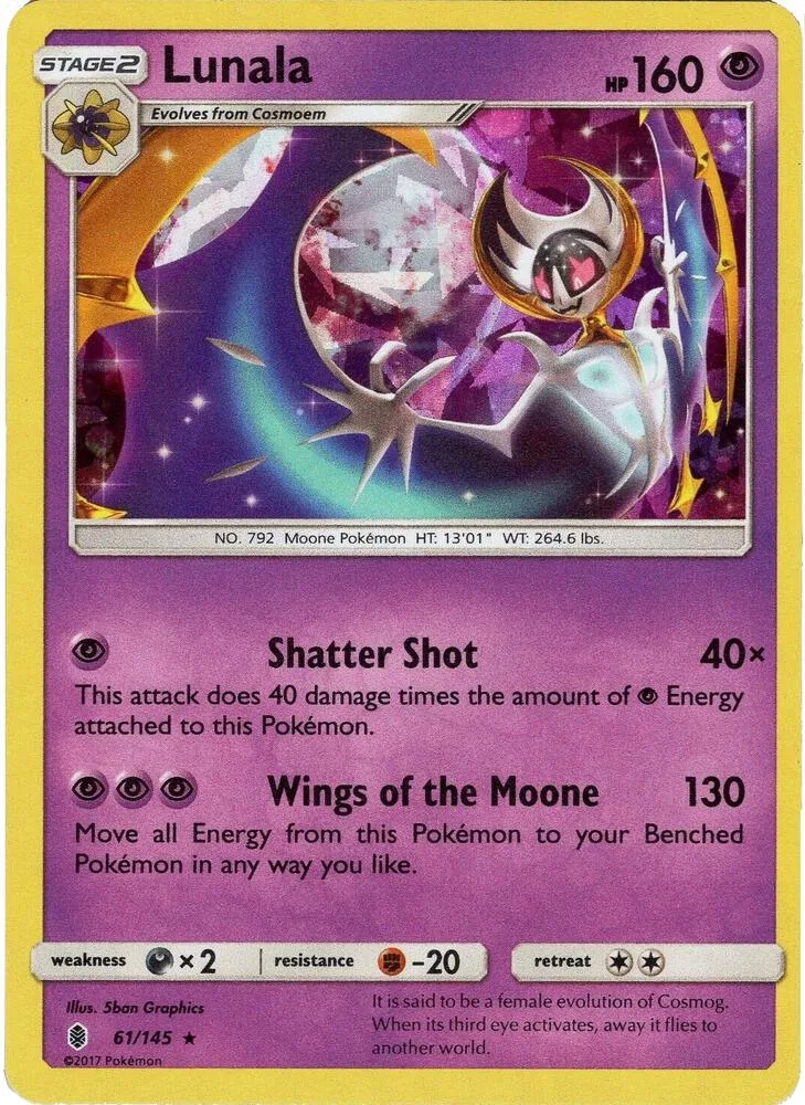 Lunala (Cracked Ice Holo) thumbnail