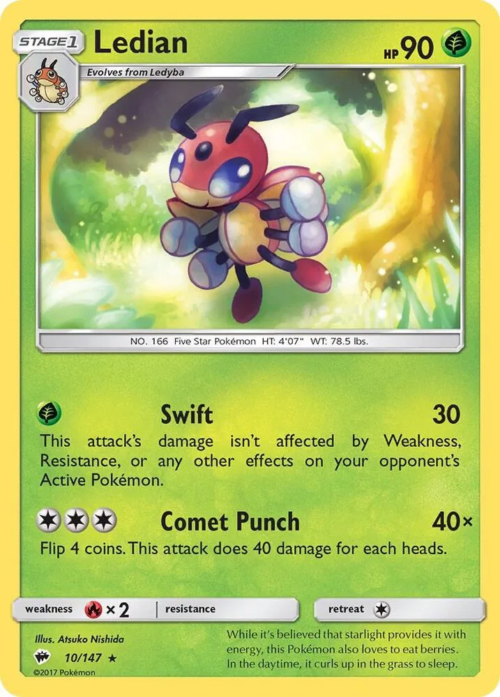 Ledian card front