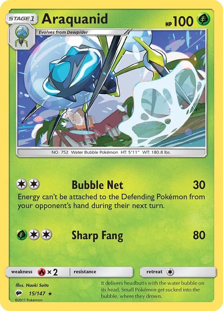 Araquanid card front