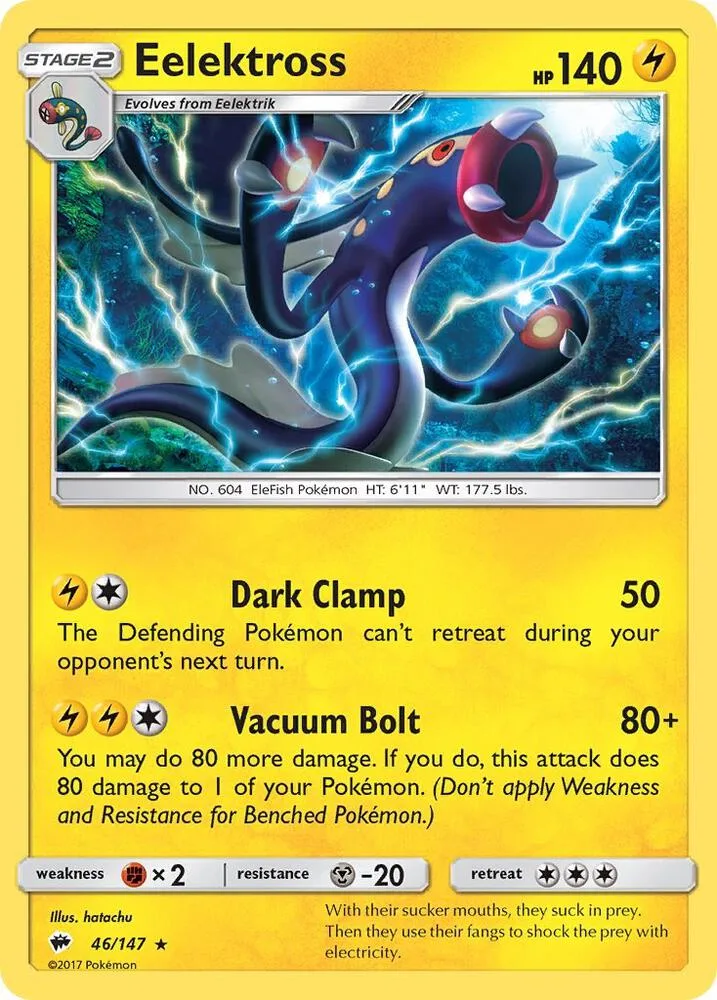 Eelektross card front