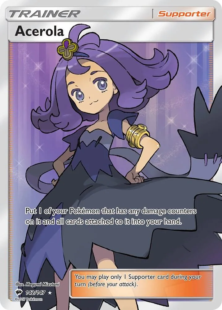 Acerola (Full Art) Holofoil card