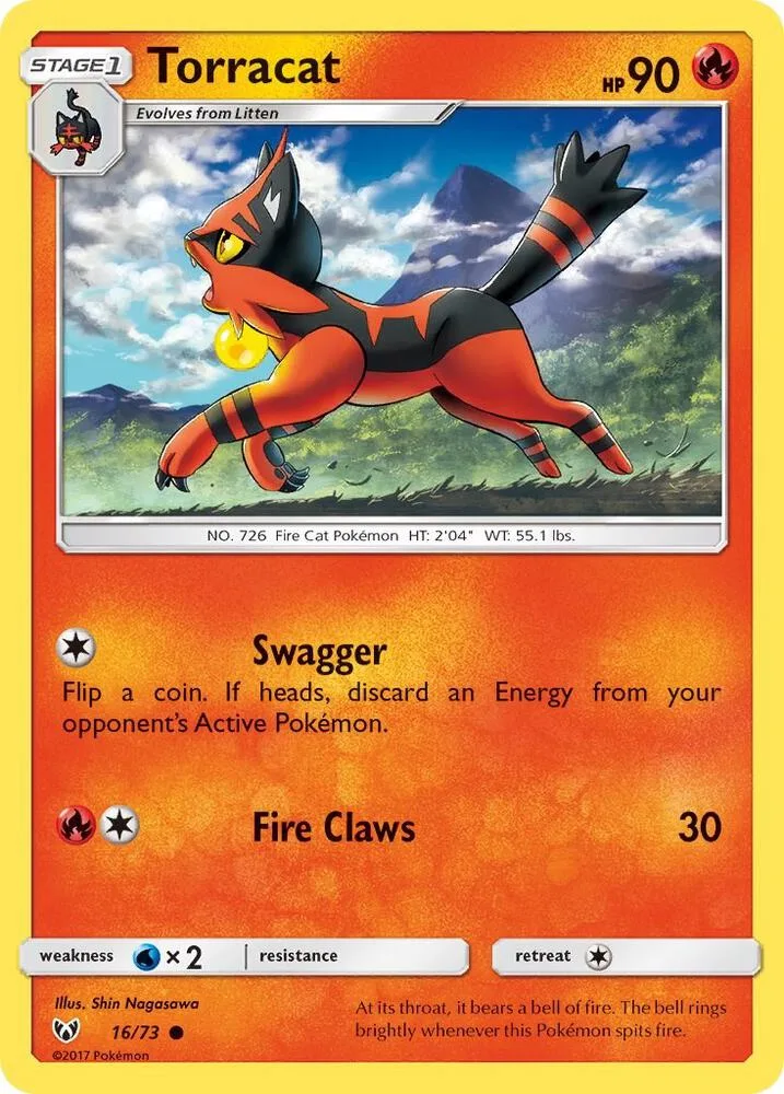 Torracat card front